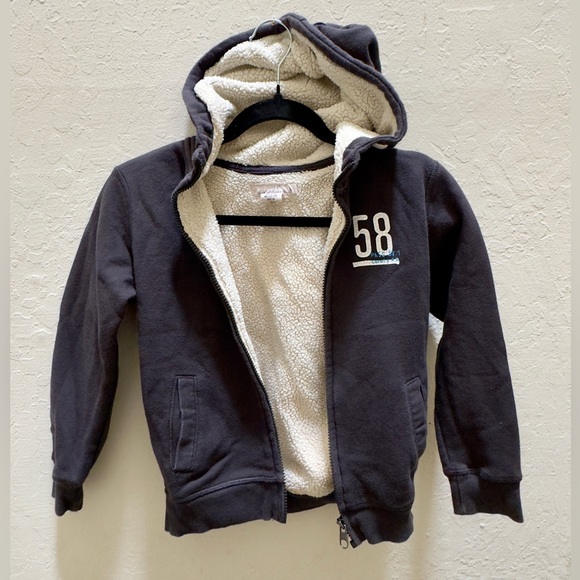Other - L.O.G.G Label of Greased Goods long sleeve Hoodie Jacket Boys size 6-8Y
